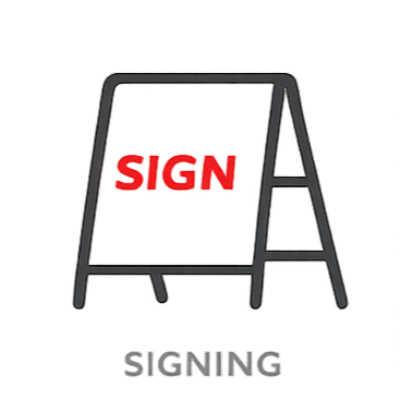 Signing